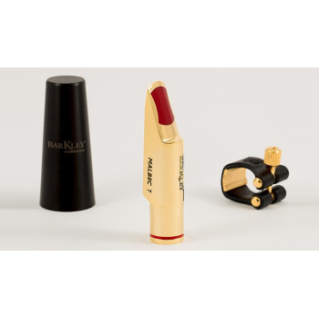 Boquilha Barkley Malbec Metal Dourada para Sax Alto