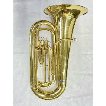 Tuba Jahnke JTU001 3 Pistos Laqueada Si Bemol - Usada