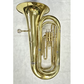 Tuba Jahnke JTU001 3 Pistos Laqueada Si Bemol - Usada