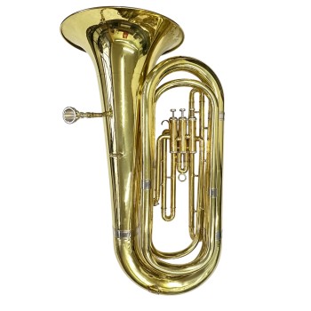 Tuba Jahnke JTU001 3 Pistos Laqueada Si Bemol - Usada