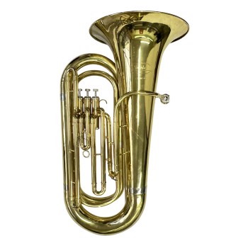 Tuba Jahnke JTU001 3 Pistos Laqueada Si Bemol - Usada
