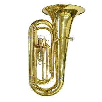 Tuba Jahnke JTU001 3 Pistos Laqueada Si Bemol - Usada